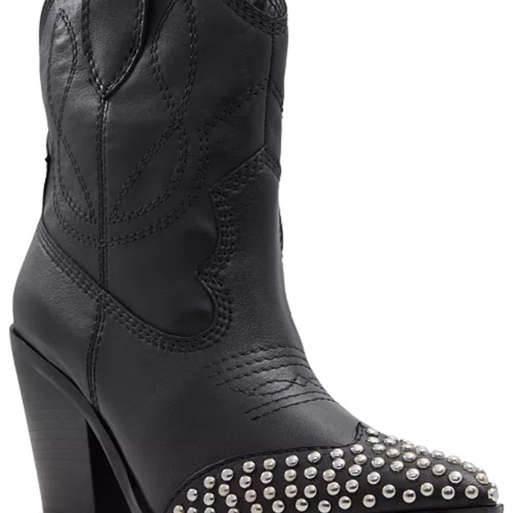 Aldo Shoes - Women's Omaha Studded Cowboy Booties